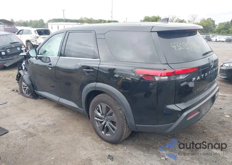 2022 Nissan Pathfinder S 4Wd from USA, damaged, VIN 5N1DR3AC5NC244276
